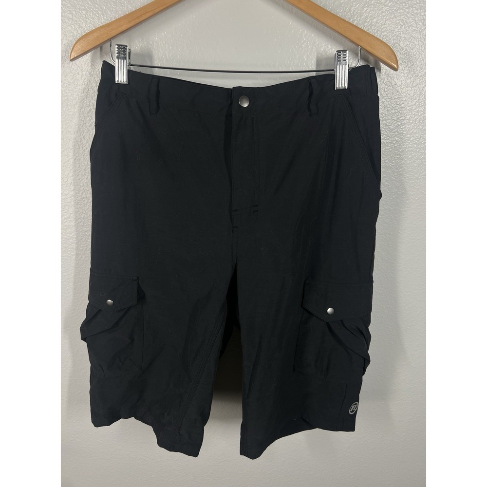 Novara Cycling Bike Shorts Men's‎ L Black Padded Chamois Pockets